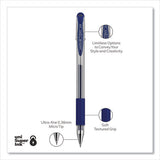 uni-ball® Gel Pen, Stick, Micro 0.38 Mm, Assorted Ink Colors, Clear Barrel, 8-pack freeshipping - TVN Wholesale 