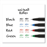 uni-ball® Roller Ball Pen, Stick, Micro 0.5 Mm, Blue Ink, Black Barrel, 72-pack freeshipping - TVN Wholesale 