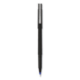 uni-ball® Roller Ball Pen, Stick, Micro 0.5 Mm, Blue Ink, Black Barrel, 72-pack freeshipping - TVN Wholesale 