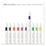 uni-ball® Emott Ever Fine Porous Point Pen, Stick, Fine 0.4 Mm, Assorted Ink Colors, White Barrel, 40-pack freeshipping - TVN Wholesale 