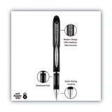 uni-ball® Jetstream Stick Ballpoint Pen, Bold 1 Mm, Black Ink, Black Barrel freeshipping - TVN Wholesale 