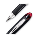 uni-ball® Jetstream Ballpoint Pen, Stick, Bold 1 Mm, Red Ink, Black Barrel freeshipping - TVN Wholesale 