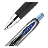 uni-ball® Signo 207 Gel Pen, Retractable, Medium 0.7 Mm, Blue Ink, Smoke-black-blue Barrel, Dozen freeshipping - TVN Wholesale 