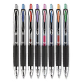 uni-ball® Signo 207 Gel Pen, Retractable, Medium 0.7 Mm, Assorted Ink Colors, Black Barrel, 8-pack freeshipping - TVN Wholesale 