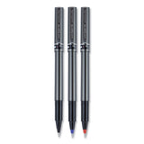 uni-ball® Deluxe Roller Ball Pen, Stick, Micro 0.5 Mm, Black Ink, Metallic Gray Barrel, Dozen freeshipping - TVN Wholesale 