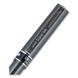 uni-ball® Deluxe Roller Ball Pen, Stick, Micro 0.5 Mm, Blue Ink, Metallic Gray Barrel, Dozen freeshipping - TVN Wholesale 