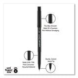 uni-ball® Onyx Roller Ball Pen, Stick, Micro 0.5 Mm, Black Ink, Black Matte Barrel, Dozen freeshipping - TVN Wholesale 