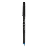 uni-ball® Onyx Roller Ball Pen, Stick, Micro 0.5 Mm, Blue Ink, Black Matte Barrel, Dozen freeshipping - TVN Wholesale 