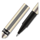 uni-ball® Deluxe Roller Ball Pen, Stick, Fine 0.7 Mm, Black Ink, Champagne Barrel, Dozen freeshipping - TVN Wholesale 