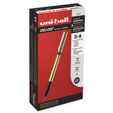 uni-ball® Deluxe Roller Ball Pen, Stick, Fine 0.7 Mm, Blue Ink, Champagne Barrel, Dozen freeshipping - TVN Wholesale 