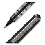 uni-ball® Vision Roller Ball Pen, Stick, Micro 0.5 Mm, Black Ink, Black-gray Barrel, Dozen freeshipping - TVN Wholesale 