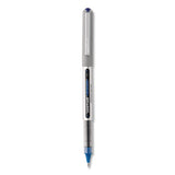 uni-ball® Vision Roller Ball Pen, Stick, Fine 0.7 Mm, Blue Ink, Blue-gray Barrel, Dozen freeshipping - TVN Wholesale 
