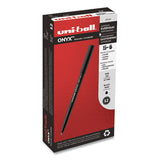 uni-ball® Onyx Roller Ball Pen, Stick, Fine 0.7 Mm, Black Ink, Black Matte Barrel, Dozen freeshipping - TVN Wholesale 