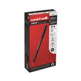 uni-ball® Onyx Roller Ball Pen, Stick, Fine 0.7 Mm, Red Ink, Black Matte Barrel, Dozen freeshipping - TVN Wholesale 