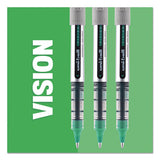 uni-ball® Vision Roller Ball Pen, Stick, Fine 0.7 Mm, Assorted Ink And Barrel Colors, 5-pack freeshipping - TVN Wholesale 