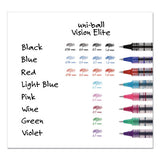 uni-ball® Vision Roller Ball Pen, Stick, Fine 0.7 Mm, Majestic Purple Ink, Gray Barrel, Dozen freeshipping - TVN Wholesale 