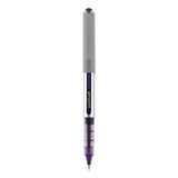 uni-ball® Vision Roller Ball Pen, Stick, Fine 0.7 Mm, Majestic Purple Ink, Gray Barrel, Dozen freeshipping - TVN Wholesale 