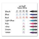 uni-ball® Vision Roller Ball Pen, Stick, Fine 0.7 Mm, Passion Pink Ink, Gray Barrel, Dozen freeshipping - TVN Wholesale 