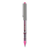 uni-ball® Vision Roller Ball Pen, Stick, Fine 0.7 Mm, Passion Pink Ink, Gray Barrel, Dozen freeshipping - TVN Wholesale 