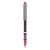 uni-ball® Vision Roller Ball Pen, Stick, Fine 0.7 Mm, Passion Pink Ink, Gray Barrel, Dozen freeshipping - TVN Wholesale 