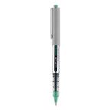 uni-ball® Vision Roller Ball Pen, Stick, Fine 0.7 Mm, Evergreen Ink, Gray Barrel, Dozen freeshipping - TVN Wholesale 