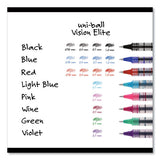 uni-ball® Vision Roller Ball Pen, Stick, Fine 0.7 Mm, Assorted Ink And Barrel Colors, Dozen freeshipping - TVN Wholesale 