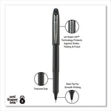 uni-ball® Grip Roller Ball Pen, Stick, Micro 0.5 Mm, Black Ink, Black Barrel, Dozen freeshipping - TVN Wholesale 