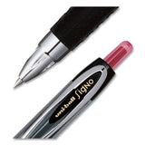 uni-ball® Signo 207 Gel Pen, Retractable, Micro 0.5 Mm, Red Ink, Smoke-black-red Barrel, Dozen freeshipping - TVN Wholesale 