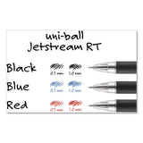uni-ball® Jetstream Retractable Ballpoint Pen, Fine 0.7 Mm, Blue Ink, Blue Barrel freeshipping - TVN Wholesale 