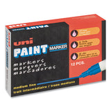 uni®-Paint Permanent Marker, Medium Bullet Tip, Red freeshipping - TVN Wholesale 