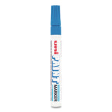 uni®-Paint Permanent Marker, Medium Bullet Tip, Blue freeshipping - TVN Wholesale 