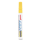 uni®-Paint Permanent Marker, Medium Bullet Tip, Yellow freeshipping - TVN Wholesale 