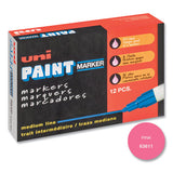 uni®-Paint Permanent Marker, Medium Bullet Tip, Pink freeshipping - TVN Wholesale 