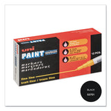uni®-Paint Permanent Marker, Fine Bullet Tip, Black freeshipping - TVN Wholesale 