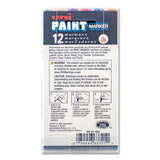uni®-Paint Permanent Marker, Fine Bullet Tip, Assorted Colors, 12-set freeshipping - TVN Wholesale 