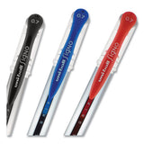 uni-ball® Signo Grip Gel Pen, Stick, Medium 0.7 Mm, Blue Ink, Silver-blue Barrel, Dozen freeshipping - TVN Wholesale 