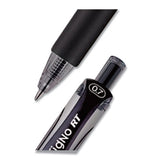 uni-ball® Signo Gel Pen, Retractable, Medium 0.7 Mm, Black Ink, Black-metallic Accents Barrel, Dozen freeshipping - TVN Wholesale 