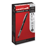 uni-ball® Vision Elite Roller Ball Pen, Stick, Extra-fine 0.5 Mm, Black Ink, Black Barrel freeshipping - TVN Wholesale 