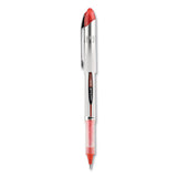 uni-ball® Vision Elite Roller Ball Pen, Stick, Bold 0.8 Mm, Red Ink, White-red Barrel freeshipping - TVN Wholesale 