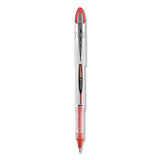 uni-ball® Vision Elite Roller Ball Pen, Stick, Bold 0.8 Mm, Red Ink, White-red Barrel freeshipping - TVN Wholesale 