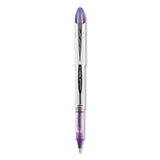 uni-ball® Vision Elite Roller Ball Pen, Stick, Bold 0.8 Mm, Purple Ink, White-purple Barrel freeshipping - TVN Wholesale 