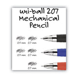 uni-ball® 207 Mechanical Pencil, 0.7 Mm, Hb (#2), Black Lead, Black Barrel, Dozen freeshipping - TVN Wholesale 