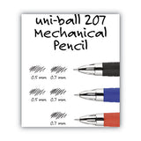 uni-ball® 207 Mechanical Pencil, 0.7 Mm, Hb (#2), Black Lead, Blue Barrel, Dozen freeshipping - TVN Wholesale 