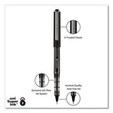 uni-ball® Vision Roller Ball Pen, Stick, Bold 1 Mm, Blue Ink, Black-blue Barrel, Dozen freeshipping - TVN Wholesale 