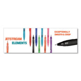 uni-ball® Jetstream Elements Ballpoint Pen, Retractable, Medium 1 Mm, Assorted Ink And Barrel Colors, 6-pack freeshipping - TVN Wholesale 