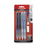 uni-ball® Chroma Mechanical Pencil Woth Leasd And Eraser Refills, 0.7 Mm, Hb (#2), Black Lead, Assorted Barrel Colors, 4-set freeshipping - TVN Wholesale 
