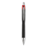 uni-ball® Jetstream Retractable Ballpoint Pen, Bold 1 Mm, Red Ink, Black Barrel freeshipping - TVN Wholesale 