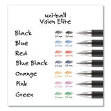 uni-ball® Vision Elite Roller Ball Pen, Stick, Bold 0.8 Mm, Assorted Ink And Barrel Colors, 8-pack freeshipping - TVN Wholesale 