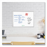 U Brands Melamine Dry Erase Board, 24 X 18, White Surface, Silver Frame freeshipping - TVN Wholesale 