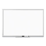 U Brands Melamine Dry Erase Board, 36 X 24, White Surface, Silver Frame freeshipping - TVN Wholesale 